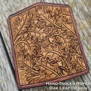 oak-leaf-hand-tooled-roper-wallet